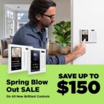 Brilliant Smart Home Control (2-Switch Panel) — Alexa Built-In & Compatible with Ring, Sonos, Hue, Google Nest, Wemo, SmartThings, Apple HomeKit — In-Wall Touchscreen Control for Lights, Music, & More - Image 3