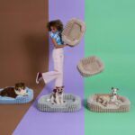 LE SURE Cute Dog Bed Medium Size Dog, Orthopedic Waterproof Medium Pet Beds with Sides, High Back Non-Slip Bottom and Egg-Crate Foam Pet Couch Sofa with Washable Removable Cover, Beige - Image 5