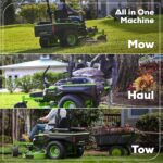 Greenworks 80V 60' Riding Lawn Mower (5.12 Acre, 41 HP Gas Equivalent, 4 MPH, Rear Dump Bed), (2) 16.0Ah + (4) 8.0Ah Batteries (5,120 Wh Max) + Turbo Wall Charger - Image 8