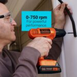 BLACK+DECKER 20V MAX POWERCONNECT Power Drill Cordless Drill Driver Electric Screwdriver with 30 Piece Bit Set, Battery and Charger Included (LD120VA) - Image 6