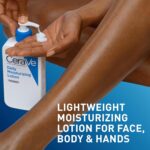 CeraVe Daily Moisturizing Lotion for Dry Skin, Body Lotion & Face Moisturizer with Hyaluronic Acid and Ceramides, Daily Moisturizer, Fragrance Free, Oil-Free, 12 Ounce - Image 5