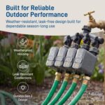 Orbit 21207 B-hyve Gen 2 Smart Hose Watering Timer, 4-Pack with Wi-Fi Hub and Hose Y Splitter - Image 8