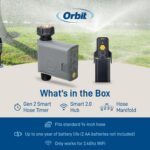 Orbit 21207 B-hyve Gen 2 Smart Hose Watering Timer, 4-Pack with Wi-Fi Hub and Hose Y Splitter - Image 11