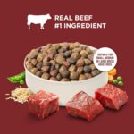 Nutrish Real Beef, Pea & Brown Rice Recipe Whole Health Blend Dry Dog Food, 40 lb. Bag, Packaging May Vary (Rachael Ray) - Image 5