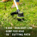 Greenworks 80V 25" TruBrushless™ Dual Blade Mower, 5.0Ah Battery and Charger + 80V Cordless Brushless String Trimmer + Leaf Blower Combo, 2Ah Battery and Charger - Image 10