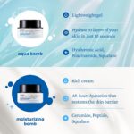belif Aqua Bomb – Daily Niacinamide Hydrating Moisturizer, Lightweight Plumping Facial Cream with Hyaluronic Acid & Squalane, Cooling Effect, Anti-Aging, Korean Skincare, 1.68 fl oz (50ml) - Image 7