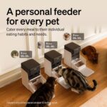 PETLIBRO RFID Automatic Cat Feeder, Collar Sensor-Activated Personalized Meals, Cats Recognition & Diet Tracking for Multi-Pet Homes and Different Diets, 5G&2.4G Wi-Fi Programmable Cat Food Dispenser - Image 4