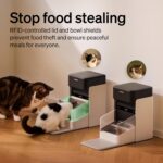 PETLIBRO RFID Automatic Cat Feeder, Collar Sensor-Activated Personalized Meals, Cats Recognition & Diet Tracking for Multi-Pet Homes and Different Diets, 5G&2.4G Wi-Fi Programmable Cat Food Dispenser - Image 5