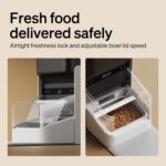 PETLIBRO RFID Automatic Cat Feeder, Collar Sensor-Activated Personalized Meals, Cats Recognition & Diet Tracking for Multi-Pet Homes and Different Diets, 5G&2.4G Wi-Fi Programmable Cat Food Dispenser - Image 9