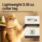 PETLIBRO RFID Automatic Cat Feeder, Collar Sensor-Activated Personalized Meals, Cats Recognition & Diet Tracking for Multi-Pet Homes and Different Diets, 5G&2.4G Wi-Fi Programmable Cat Food Dispenser - Image 10