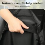 MR. COVER Outdoor prep table cover 52 inch for Keter Unity XL Outdoor Rolling Table Cart, 600D Heavy Duty Waterproof for Grill Dining Kitchen Island cart Protective, Outdoor Storage Cabinet Cover - Image 9