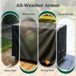 MR. COVER Outdoor prep table cover 52 inch for Keter Unity XL Outdoor Rolling Table Cart, 600D Heavy Duty Waterproof for Grill Dining Kitchen Island cart Protective, Outdoor Storage Cabinet Cover - Image 10