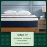 Zinus 14 Inch Cooling Comfort Support Hybrid Mattress [New Version], King, Fiberglass Free, Medium Plush, Cooling Motion Isolation, Certified Safe Foams & Fabric, Mattress in A Box - Image 5