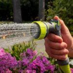 Flexzilla 7-Pattern Adjustable Flow Garden Hose Nozzle Sprayer with Easy to Use Thumb Control, Lightweight & Durable - Image 5