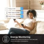 Kasa Smart Plug Mini with Energy Monitoring, Smart Home Wi-Fi Outlet Works with Alexa, Google Home, Wi-Fi Simple Setup, No Hub Required (KP115), White - Image 7