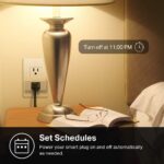 Kasa Smart Plug Mini with Energy Monitoring, Smart Home Wi-Fi Outlet Works with Alexa, Google Home, Wi-Fi Simple Setup, No Hub Required (KP115), White - Image 8