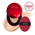 TIRTIR Mask Fit Red Cushion Foundation | Full coverage, Weightless, Skin fit, Satin Glow Finish, Korean Makeup BB Foundation, beauty, Tattoo cover up, Buildable (#21N Ivory, 0.63 Fl Oz) - Image 3