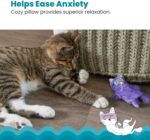 Catstages Purr Pillow Cat Toy – Plush Cat Toy with Touch-Activated Purr for Calming Cats & Kittens - Image 5