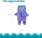 Catstages Purr Pillow Cat Toy – Plush Cat Toy with Touch-Activated Purr for Calming Cats & Kittens - Image 6