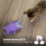 Catstages Purr Pillow Cat Toy – Plush Cat Toy with Touch-Activated Purr for Calming Cats & Kittens - Image 7