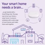 SmartThings Hub 3rd Generation [GP-U999SJVLGDA] Smart Home Automation Hub Home Monitoring Smart Devices - Alexa Google Home Compatible - Zigbee, Z-Wave, Cloud to Cloud Protocols – White - Image 4