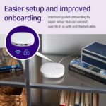 SmartThings Hub 3rd Generation [GP-U999SJVLGDA] Smart Home Automation Hub Home Monitoring Smart Devices - Alexa Google Home Compatible - Zigbee, Z-Wave, Cloud to Cloud Protocols – White - Image 7
