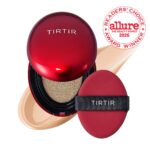 TIRTIR Mask Fit Red Cushion Foundation | Full coverage, Weightless, Skin fit, Satin Glow Finish, Korean Makeup BB Foundation, beauty, Tattoo cover up, Buildable (#23N Sand, 0.63 Fl Oz) - Image 3