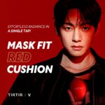 TIRTIR Mask Fit Red Cushion Foundation | Full coverage, Weightless, Skin fit, Satin Glow Finish, Korean Makeup BB Foundation, beauty, Tattoo cover up, Buildable (#23N Sand, 0.63 Fl Oz) - Image 4