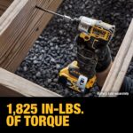 DEWALT 20V MAX XR Impact Driver, 1/4 Inch High Torque Brushless 3 Speed Premium Cordless with LED Light, Extended Runtime, Tool Only (DCF845B) - Image 5