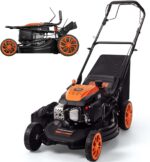 21" Self-Propelled Gas Lawn Mower – 170CC 4-Stroke Engine, 7 Cutting Heights, 3-in-1 Mulch/Bag/Discharge, 1.9-Bushel Large Grass Collector, EPA Compliant - Image 2