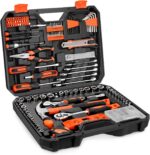 248-Piece Tool Set - General Household Hand Tool Kit with Plastic Toolbox Storage Case for Men, Home Repair, DIY Projects - Image 2