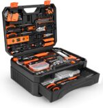 328-Piece Tool Set - Tool Kit Toolbox Storage Case with Drawer, General Household Hand Tool Kit Perfect for Home & DIY Repairs - Image 2