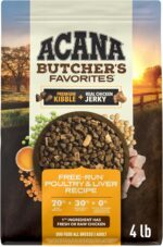 ACANA Butcher’s Favorites Grain-Free Dry Dog Food Free-Run Poultry & Liver Recipe 4lb Bag - Image 2