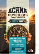 ACANA Butcher’s Favorites Grain-Free Dry Dog Food Wild-Caught Salmon Recipe 4lb Bag - Image 2