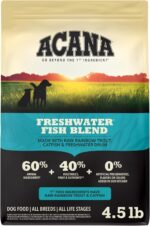 ACANA Grain Free Dry Dog Food Freshwater Fish Recipe 4.5lb Bag - Image 2
