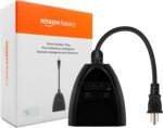 Amazon Basics Outdoor Smart Plug with 2 Individually Controlled Outlets, Works with Alexa Only, Voice Control, Weather Resistant, 2.4 GHz Wi-Fi, No Hub Required, Black - Image 2