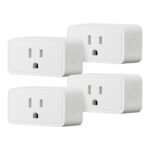 Amazon Basics Smart Plug, Works with Alexa Only, Voice Control, Remote APP Control, Schedule, Compact Design, Versatile, 2.4 GHz Wi-Fi, No Hub Required, 4-Pack, White - Image 2
