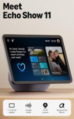 Amazon Echo Show 11 (newest model), Vibrant Full-HD 11" display with more viewing area and spatial audio, Designed for Alexa+, Graphite - Image 2
