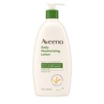 Aveeno Daily Moisturizing Body Lotion for Normal to Dry Skin, Moisturizer with Soothing Prebiotic Oat, Non Greasy, Non Comedogenic, Fragrance Free Body Lotion for Women & Men, 18 Fl Oz - Image 2