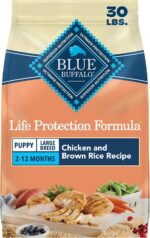 Blue Buffalo Life Protection Formula Chicken & Brown Rice Large Breed Puppy Dry Dog Food with DHA & ARA, Supports Immunity with LifeSource Bits, Promotes Healthy Muscles & Strong Bones, 30 lbs. - Image 2