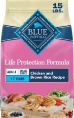 Blue Buffalo Life Protection Formula Chicken & Brown Rice Small Breed Adult Dry Dog Food, Supports Immunity with Antioxidant-Rich LifeSource Bits, Promotes Healthy Muscles, Skin & Coat Health, 15 lbs. - Image 2