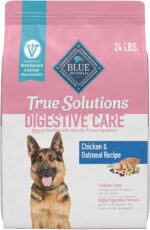 Blue Buffalo True Solutions Digestive Care Natural Dry Dog Food for Adult Dogs, Chicken, 24-lb. Bag - Image 2
