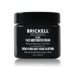 Brickell Men's Retinol Face Moisturizer Cream For Men, Anti-Wrinkle Face Night Cream with Retinol, Hyaluronic Acid, and Vitamin E To Reduce Fine Lines and Even Skin Tone, Fragrance-Free, 2 Ounce - Image 2