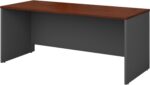 Bush Business Furniture Series C 72W x 30D Office Desk in Hansen Cherry - Image 2