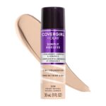 COVERGIRL & Olay Simply Ageless 3-in-1 Liquid Foundation, Matte Finish, Hyaluronic & Vitamin C Formula, 220 Creamy Natural, 1 Count - Image 2