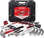 CRAFTSMAN 102-Piece Tool Kit for Home and Car, Durable Hand Tools Set with SAE and Metric Socket Set, Screwdrivers, Wrench, Hammer, Pliers, Knife, Hex Keys, Specialty Bits, Tape Measure (CMMT99449) - Image 2