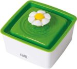 Catit 2.0 Mini Flower Drinking Fountain – Cat Water Fountain with Triple Filter and Ergonomic Drinking Options,Green - Image 2