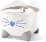 Catit PIXI Smart Water Fountain – Automatic Cat Drinking Fountain with UV-C Clarifier Light and App Support,White - Image 2