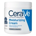 CeraVe Moisturizing Cream, Body and Face Moisturizer for Dry Skin, Body Cream with Hyaluronic Acid and Ceramides, Daily Moisturizer, Oil-Free, Fragrance Free, Non-Comedogenic, 19 Ounce - Image 2