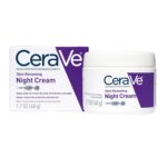 CeraVe Skin Renewing Night Cream, Peptide Complex, Hyaluronic Acid & Ceramide Moisturizer for Face, 1.7 Ounce - Image 2